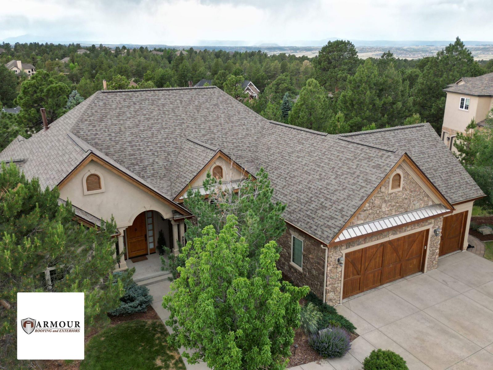 Armour Roofing and Exteriors roof install image